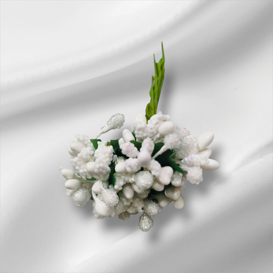 Pollane Buds Bunch 12 PC's White