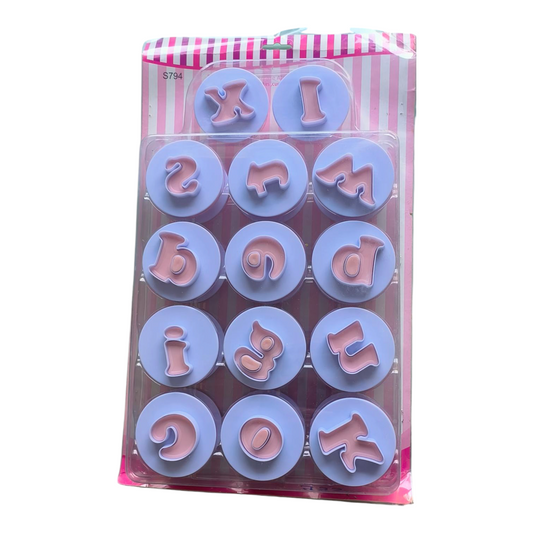 Jumbo Alphabet Push Pop Cutter