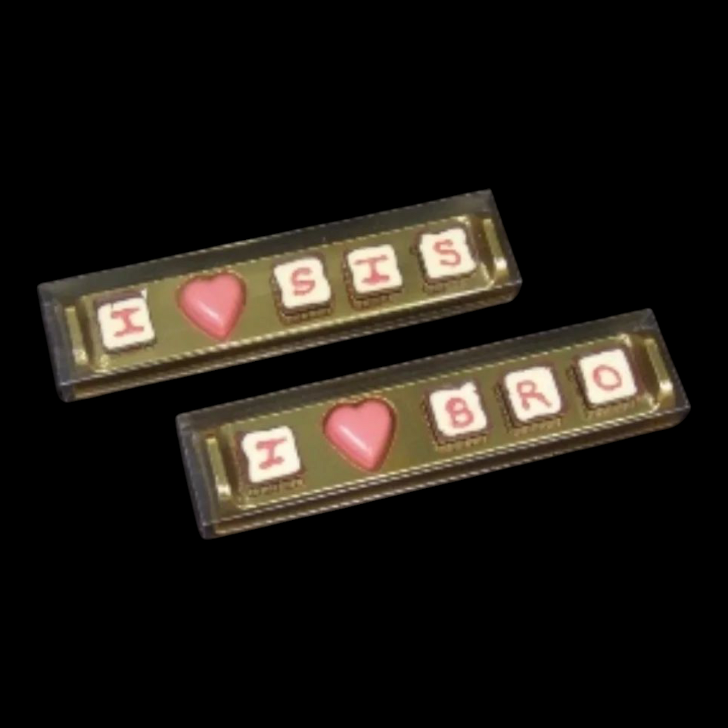 5 Cavity choco pack Gold (4 Sqaure+ 1 Heart)(10 PC's pack)