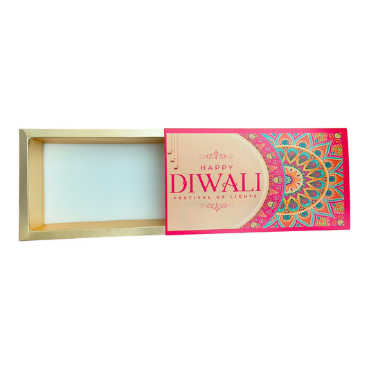 Diwali 8 Cavity Slide Box |10 pack |Size 8.5×4.5×1.5 inch #1