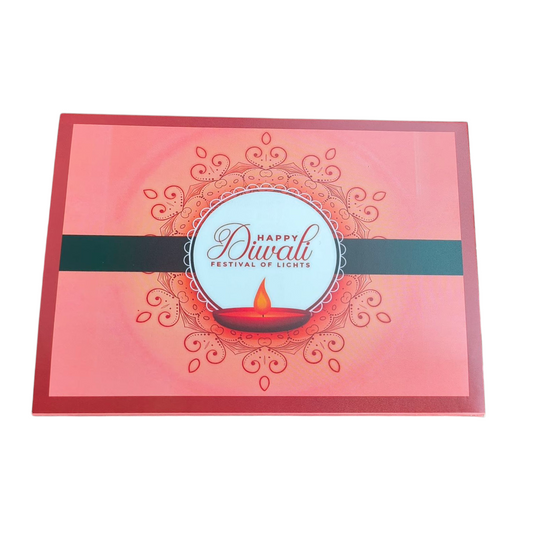 Diwali 6 Cavity Slider Box | 10 PC's| only Box | Design #4
