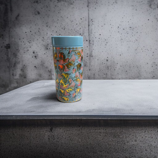 Cookie/ Dry Fruits Tin Container Big Blue