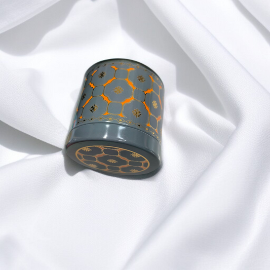 Cookie/ Dry Fruits Tin Container Small Gray