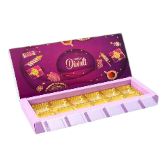 12 Cavity Diwali Box with Cavity +Lid -10 PC's pack (13 Series)