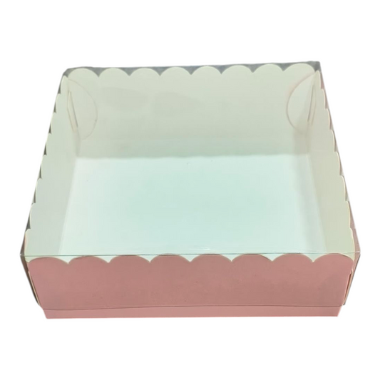 4 Pcs Brownie Box Pastel Pink | 10 PC's