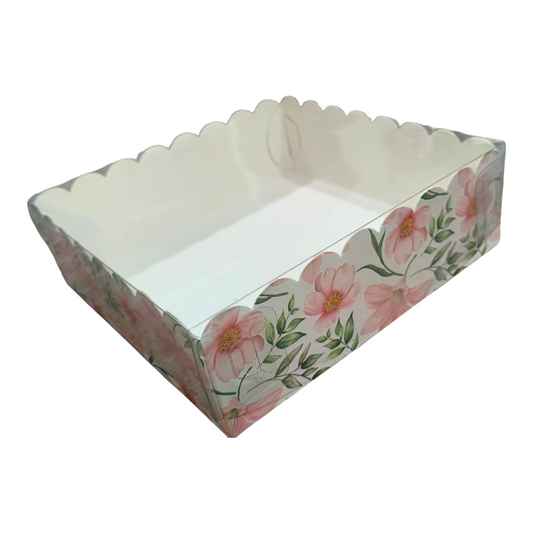 9 Pcs Brownie Box Floral|10 PC's| Size 9×9×2 inch