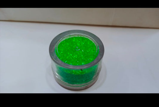 Glitter Parrot Green
