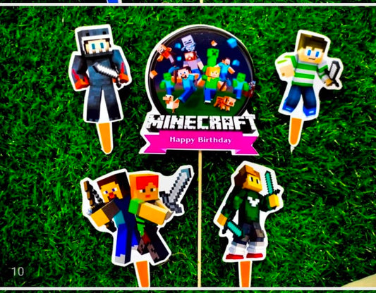 PAPER TOPPER MINECRAFT