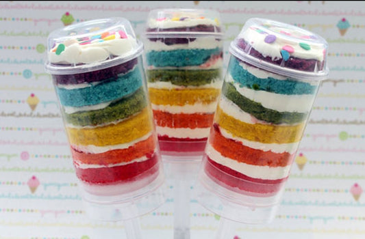 PUSH POP PLASTIC MOULD- 3pcs  Pack