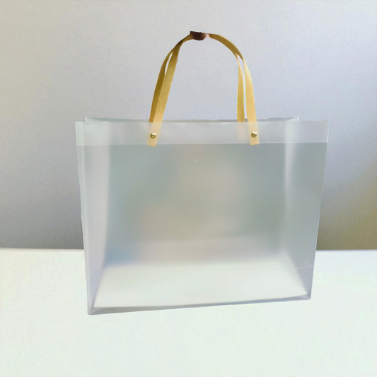 Frosted Hamper Bag  Horizontal (10 PC's pack) - 25×20×8 cm