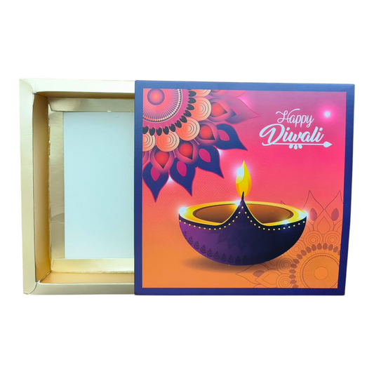 Diwali 9 Cavity Slider Box | 10 PC's| only Box | Design #2