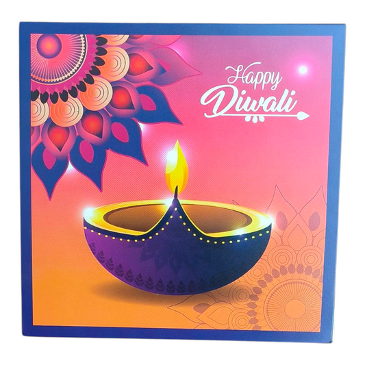 Diwali 9 Cavity Slider Box | 10 PC's| only Box | Design #2