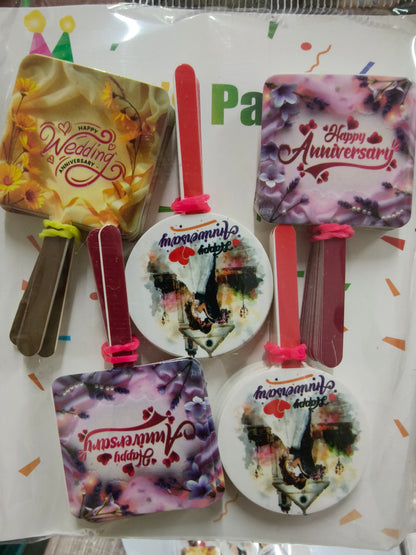 Paper Tag Anniversary -100 PC's pack , Random Designs