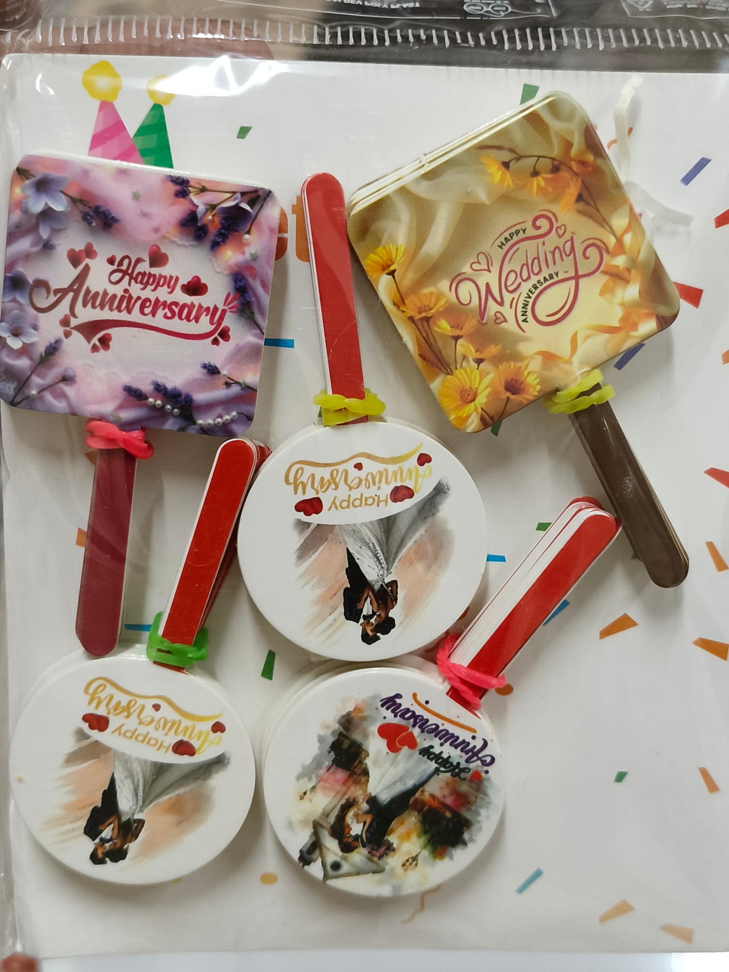 Paper Tag Anniversary -100 PC's pack , Random Designs