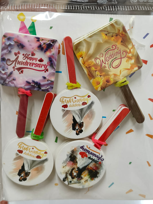 Paper Tag Anniversary -100 PC's pack , Random Designs