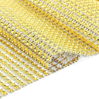 24 line Embroidered Golden Lace For Decoration,1 mtr Length