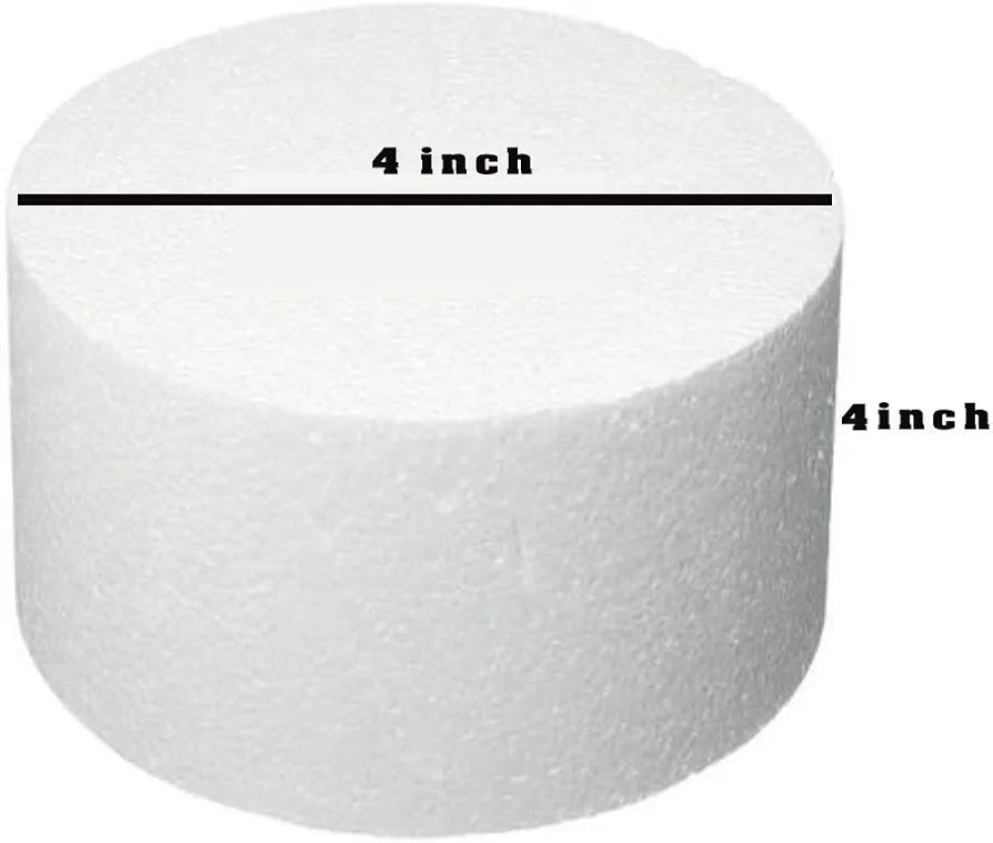 Round Cake Dummy 4×4 inch Size