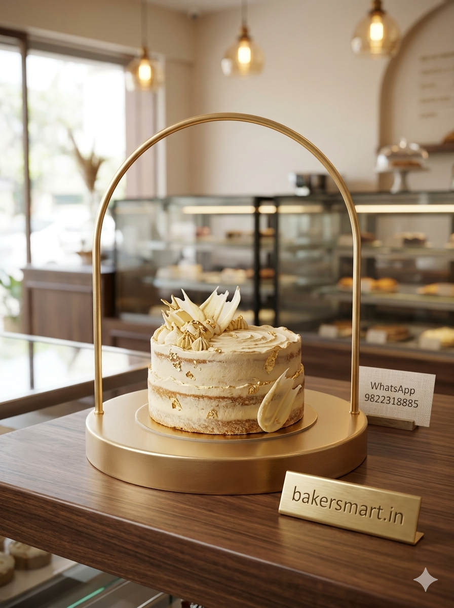 Metal Hoop Cake Stand size 12×12"