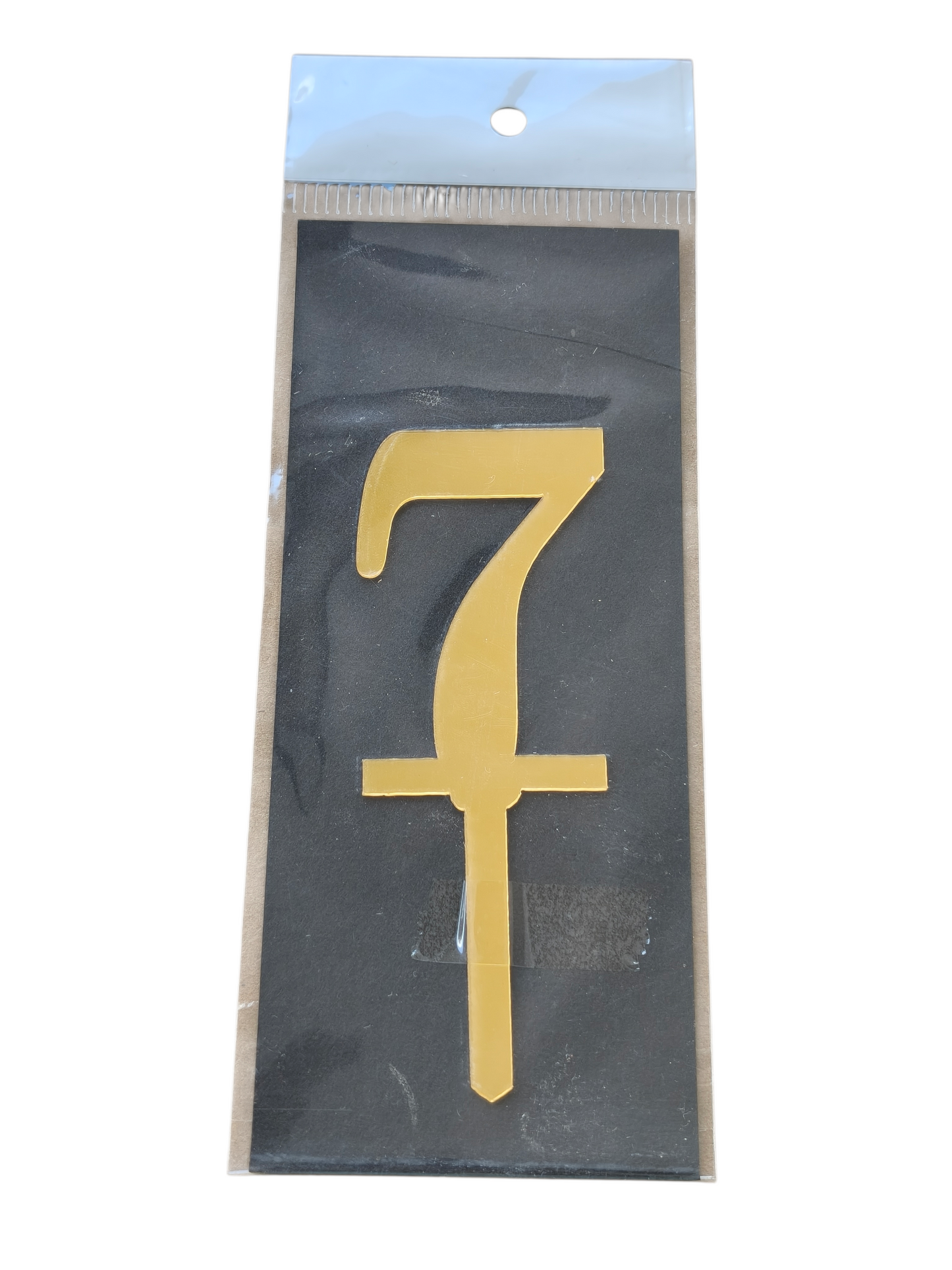 ACRYLIC NUMBER TOPPER 7