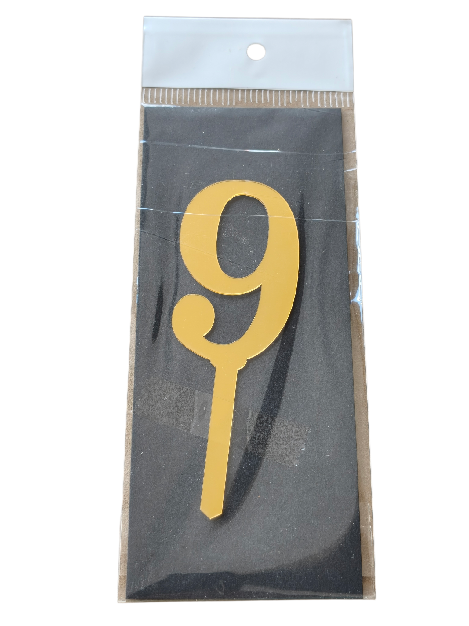 ACRYLIC NUMBER TOPPER 9 – Bakersmart