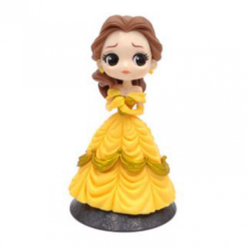 Doll Cake Toppers Belle Yellow