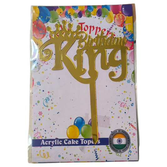 Happy Birthday Acrylic Topper 5''#37
