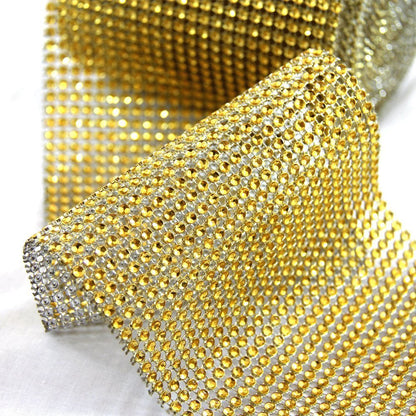 24 line Embroidered Golden Lace For Decoration,1 mtr Length
