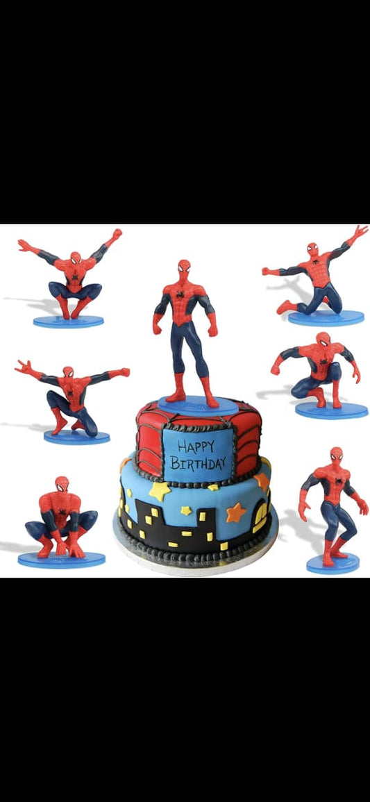 Spiderman Toys Tooper Set EQ Set Of 7 pcs