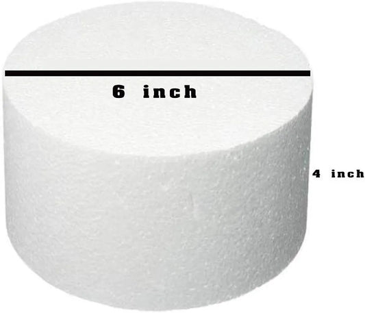 Round Cake Dummy 6×4 inch Size