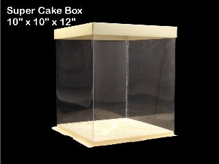 Surprise Cake Box Square 10×10×12 "