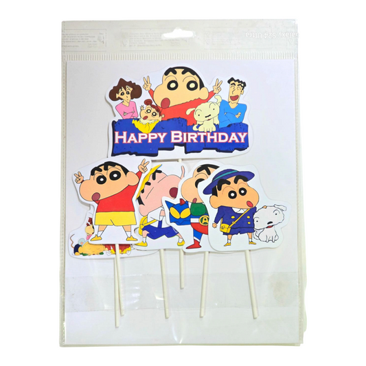 PAPER THEME TOPPERS SINCHAN NEW