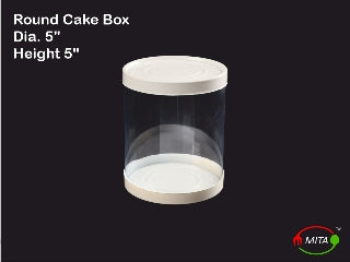 Surprise Cake Box Round 5"×5"
