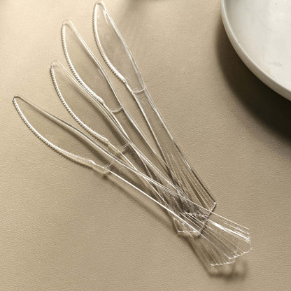 Acrylic Knife|Transparent | 100 pcs pack