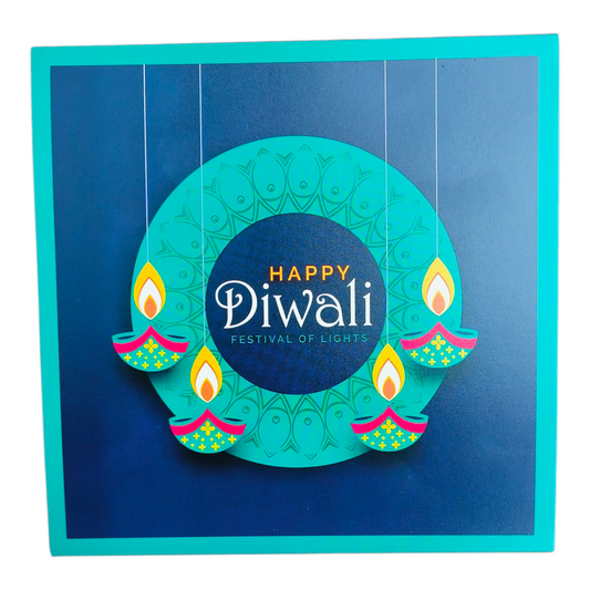 Diwali 9 Cavity Slider Box | 10 PC's| only Box | Design #5