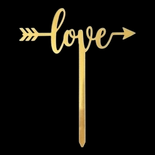 5" Acrylic Toppers Love #5
