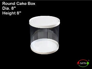 Surprise Cake Box Round 8"×8"