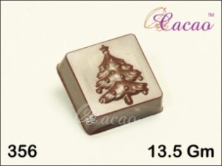 Cacao Christmas Chocolate Mould 356-bakersmart.in