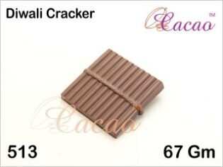 Cacao Cracker Chocolate Mould 513-bakersmart.in