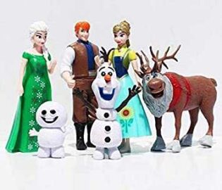 Frozen Statue Theme Toppers-bakersmart.in