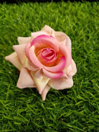 Artificial Rose Flower Light Pink Pack oF 5pcs